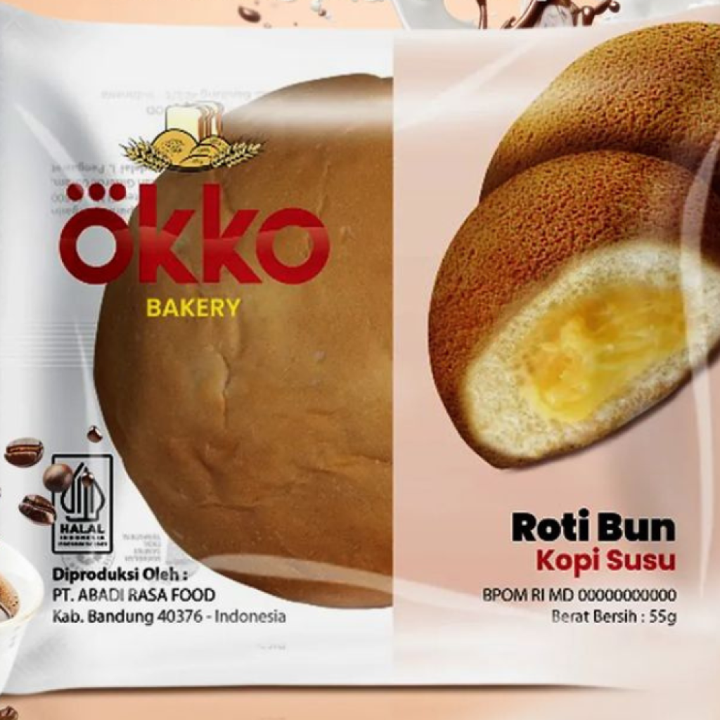 Tampilan roti Okko yang ditarik peredarannya oleh BPOM. Foto: instagram.com/okkobakeryofficialstore