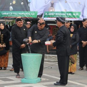 Semarak HUT ke-79 RI, Pemkab Blora Gelar Sedekah Bumi Tingkat Kabupaten 