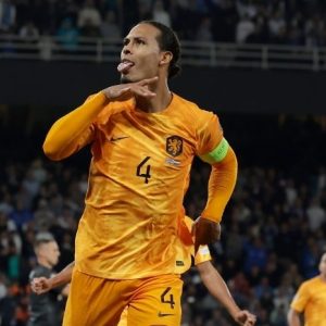 Cetak Gol Lewat Titik Putih, Virgil van Dijk Menangkan Belanda