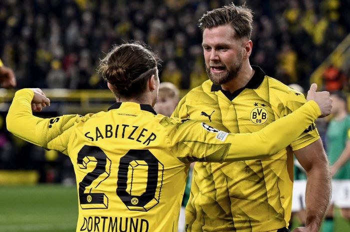 Dortmund berhasil taklukkan Newcastle United di Liga Champions. Foto: X.com/BlackYellow