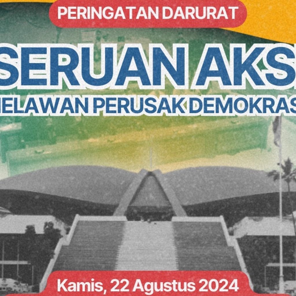 Ribuan Massa Demo di Depan Gedung DPR Hari Ini, Bentuk Protes RUU Pilkada