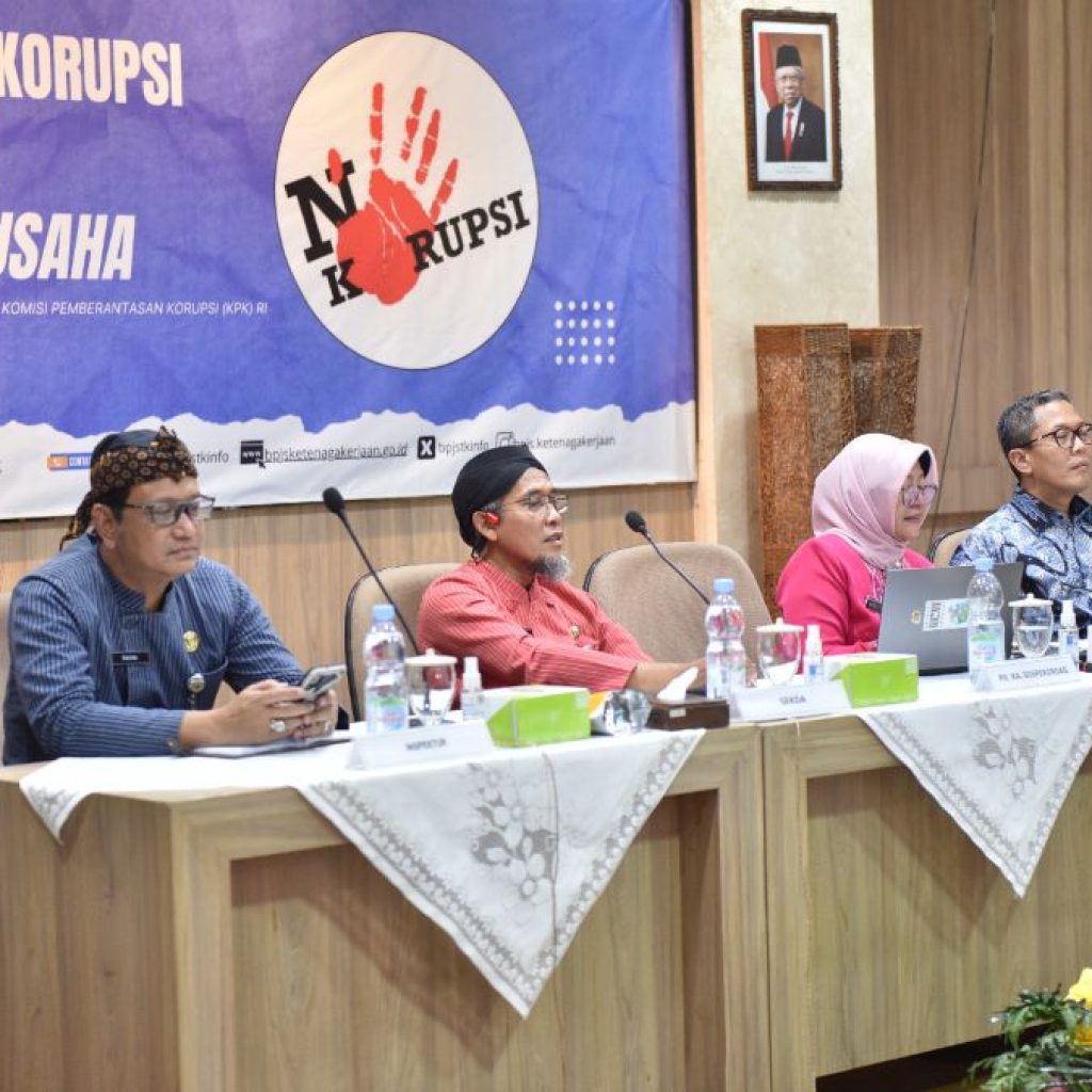 Pemprov Jateng melakukan sosialisasi antikorupsi untuk pelaku usaha. Foto: Istimewa