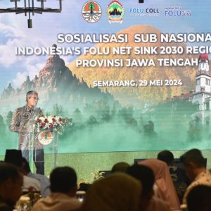 Pemprov Jateng Dukung Penuh Upaya Penurunan Emisi Gas Rumah Kaca dalam Sosialisasi FOLU Net Sink 2030