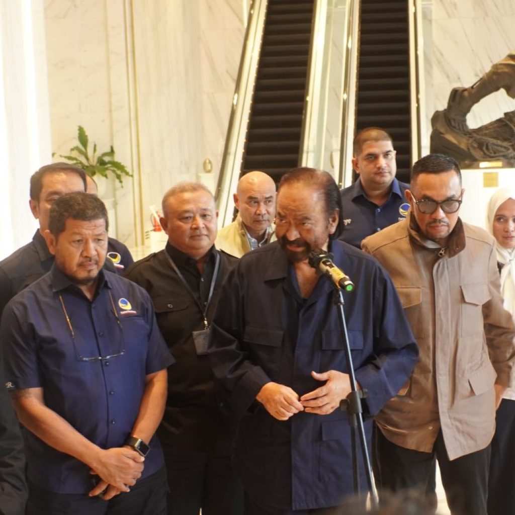 TUTURPEDIA - Sempat Calonkan Anies-Muhaimin di Pilpres 2024, Reaksi Surya Paloh Soal Putusan MK: Yang Kalah Hargai yang Menang