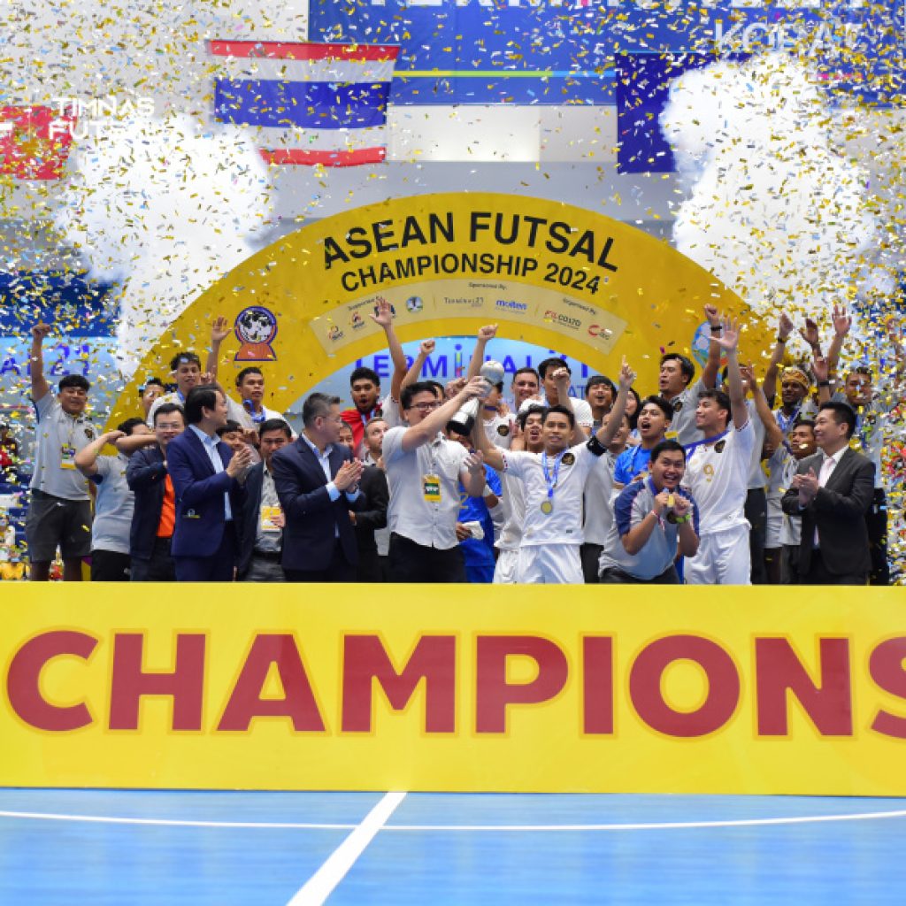 Timnas Futsal Indonesia juara Piala AFF Futsal 2024. Foto: PSSI