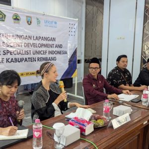 UNICEF Apresiasi Pemkab Rembang dalam Mengatasi Permasalahan Anak, Sebut Siap Beri Bantuan Teknis
