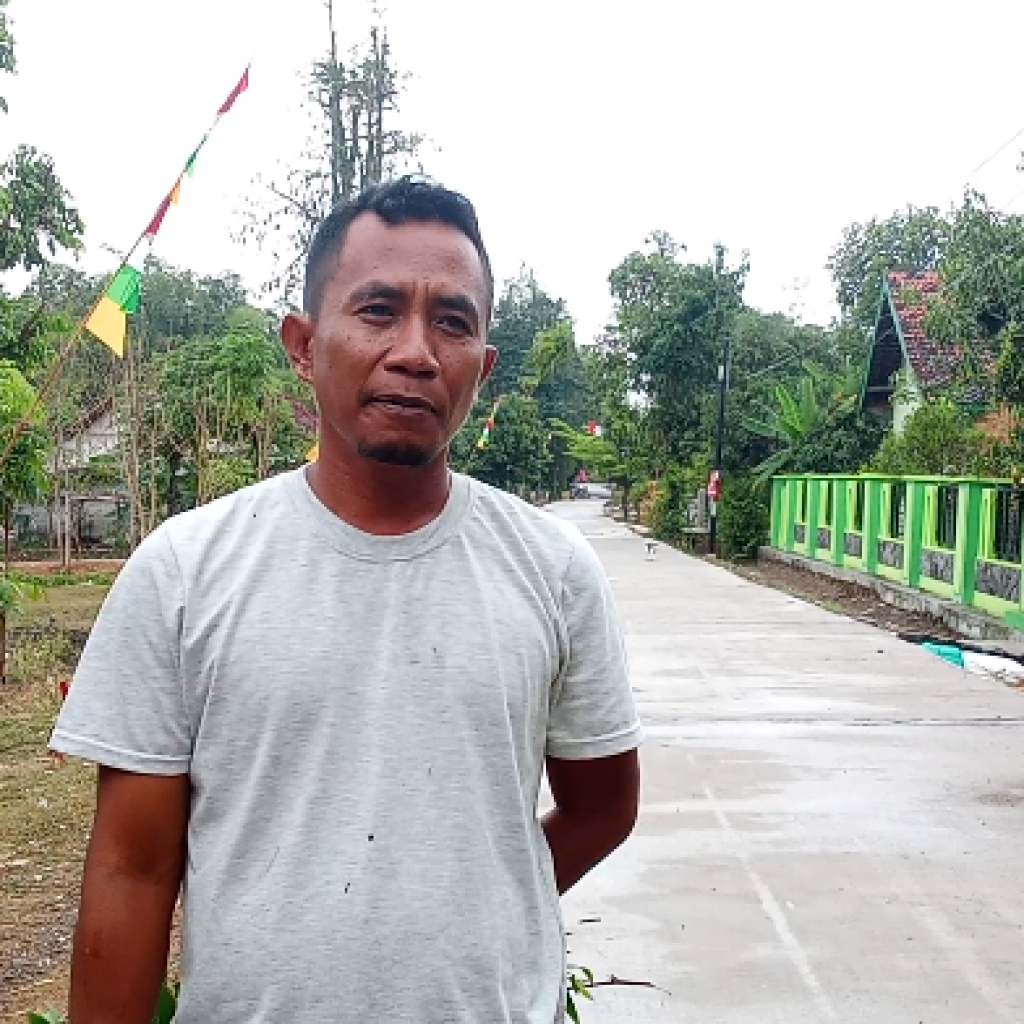 Salah satu warga Desa Jepangrejo, Kecamatan Blora Kota. Foto: Dok. Lilik Yuliantoro