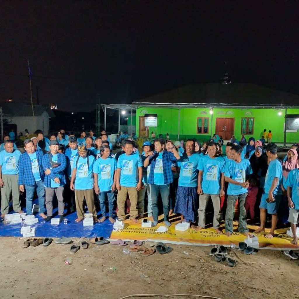 Prima Semarang Utara dan warga Tambakrejo deklarasi dukungan terhadap Iswar Aminuddin di Pilwakot Semarang 2024. Foto: Istimewa