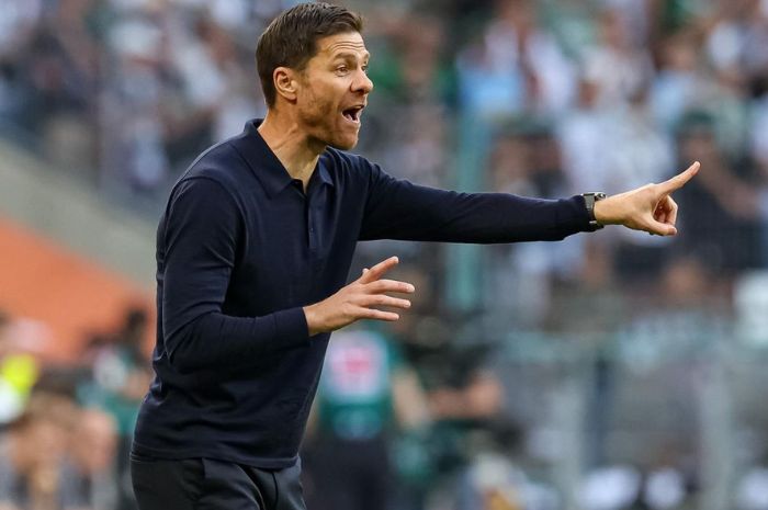 Bersama Leverkusen, nama Xabi Alonso disebut menjadi kandidat terkuat untuk mengisi sejumlah klub papan atas Eropa. FOTO: X @iMiaSanMia